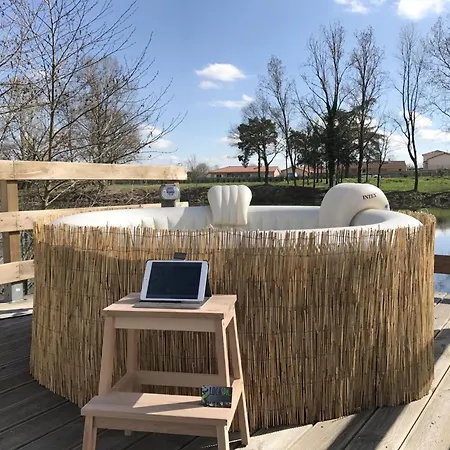 Au Bord De L'etang Avec Terrasse Privative, Parfaits Pour La Peche Et Detente En Nature - Fr-1-496-88 *